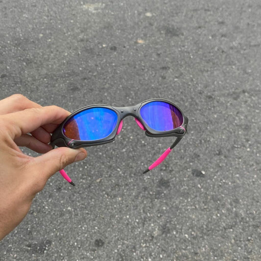 PENNY X-METAL LENTES PRISMA / KIT ROSA + SIDE BLINDER CINZA