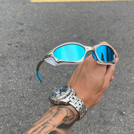 PENNY PLASMA LENTES ICE / KIT AZUL + SIDE BLINDER BRANCO