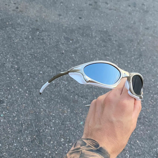 PENNY PLASMA LENTES ESPELHADO KIT BRANCO + SIDE BLINDER BRANCO