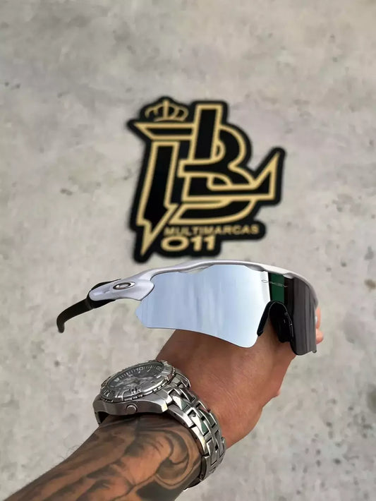 RADAR CINZA LENTES ESPELHADO KIT PRETO