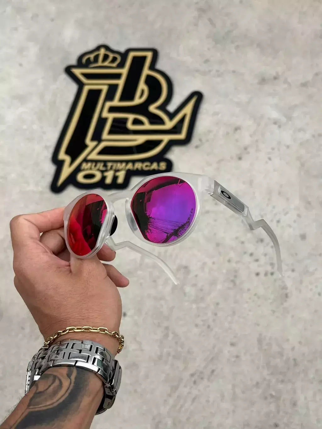HSTN BRANCO LENTES TANZANITE