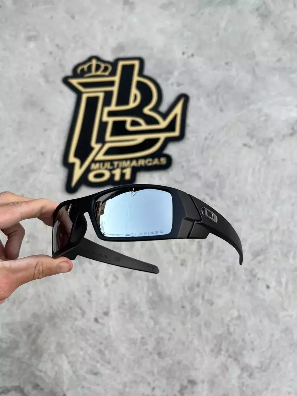 GASCAN PRETO LENTES ESPELHADO