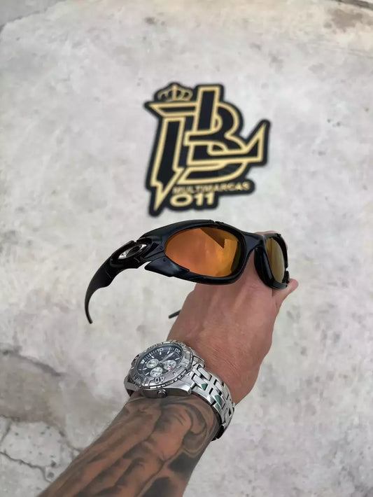 PLATE BLACK LENTES GOLD CAFÉ