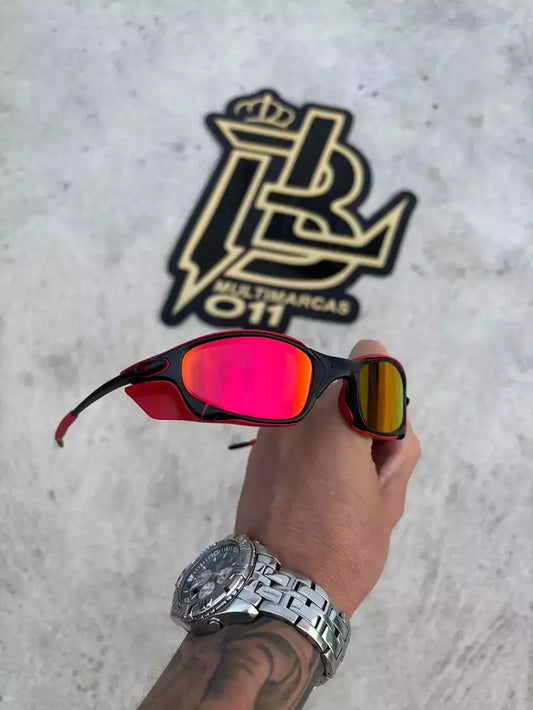 JULIET CARBON LENTES RUBY /KIT VERMELHO + SIDE BLINDER VERMELHO