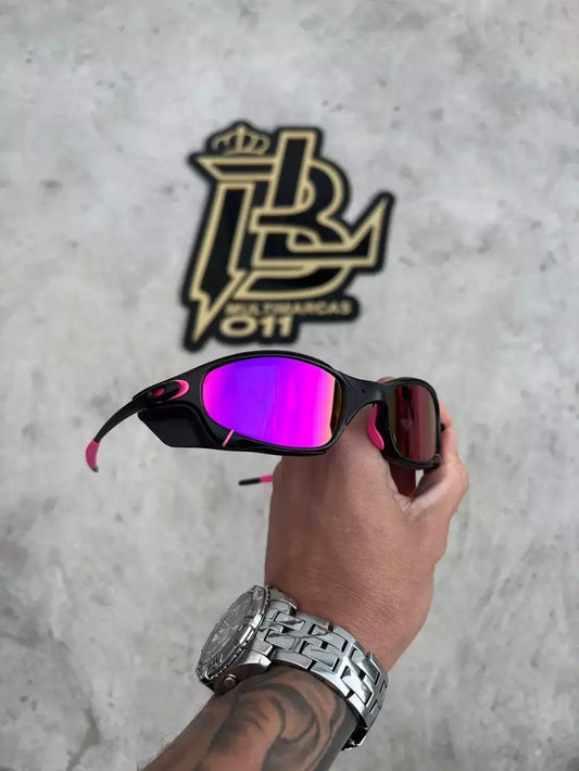 JULIET CARBON LENTES ROSA / KIT ROSA + SIDE BLINDER PRETO