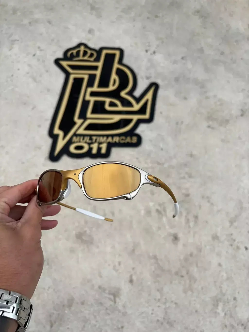 JULIET 24K LENTES GOLD CAFÉ KIT BRANCO