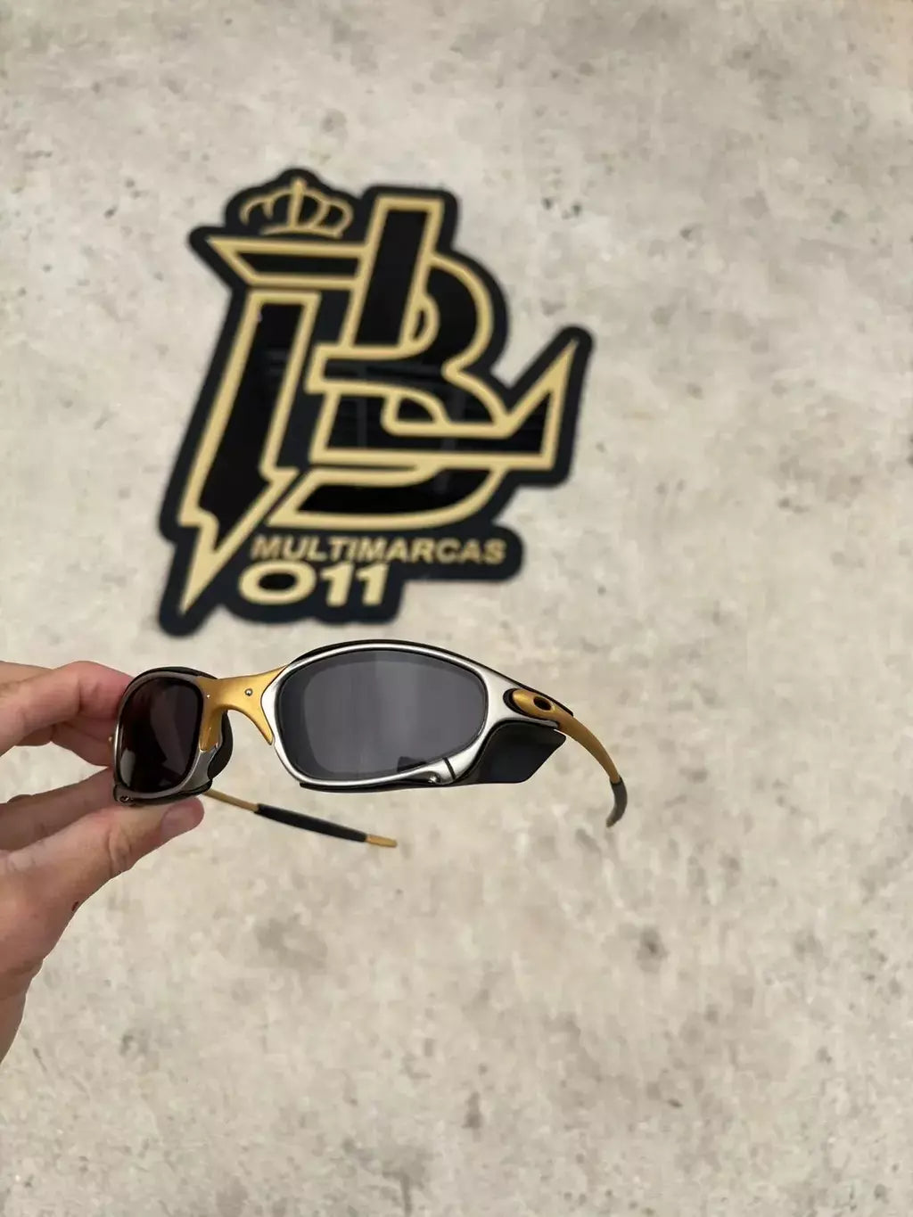 JULIET 24K LENTES BLACK KIT PRETO SIDE BLINDER PRETO
