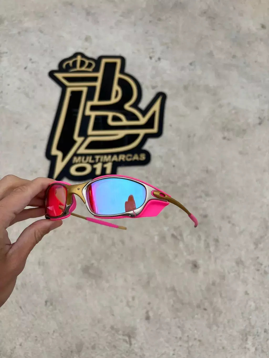 JULIET 24K LENTES PRISMA KIT ROSA SIDE BLINDER ROSA