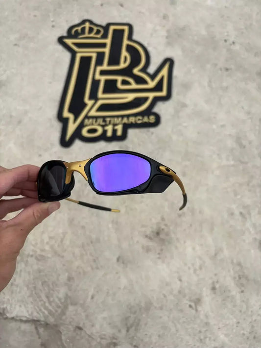 JULIET CORVETTE ARO CARBON LENTES ROXA KIT PRETO SIDE BLINDER PRETO
