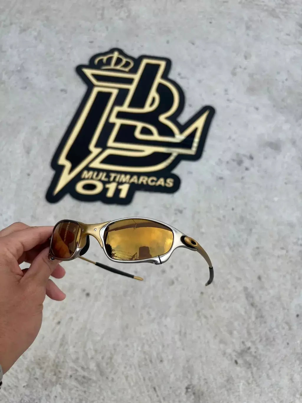 JULIET 24K LENTES GOLD CAFÉ LINHA PREMIUM