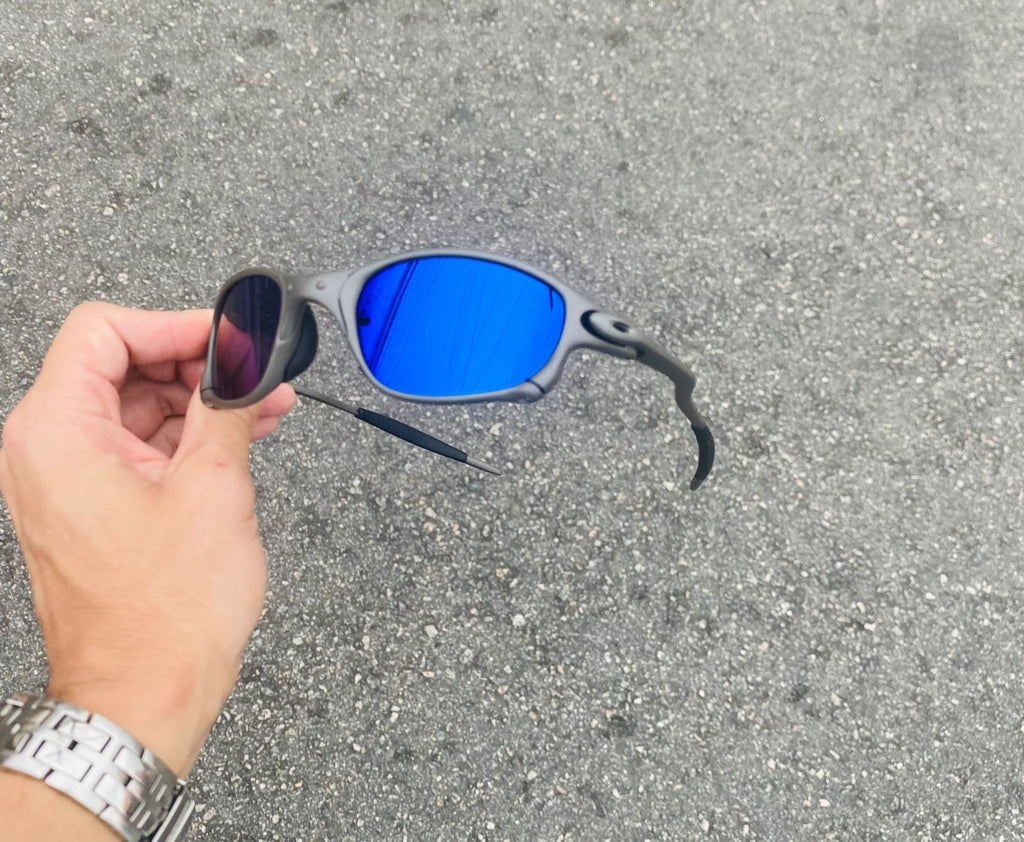 DOUBLE X LENTES AZUL ESCURO