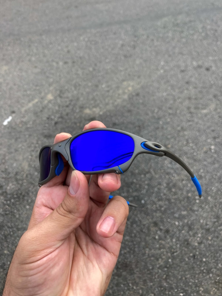 JULIET X METAL LENTES AZUL ESCURO KIT AZUL