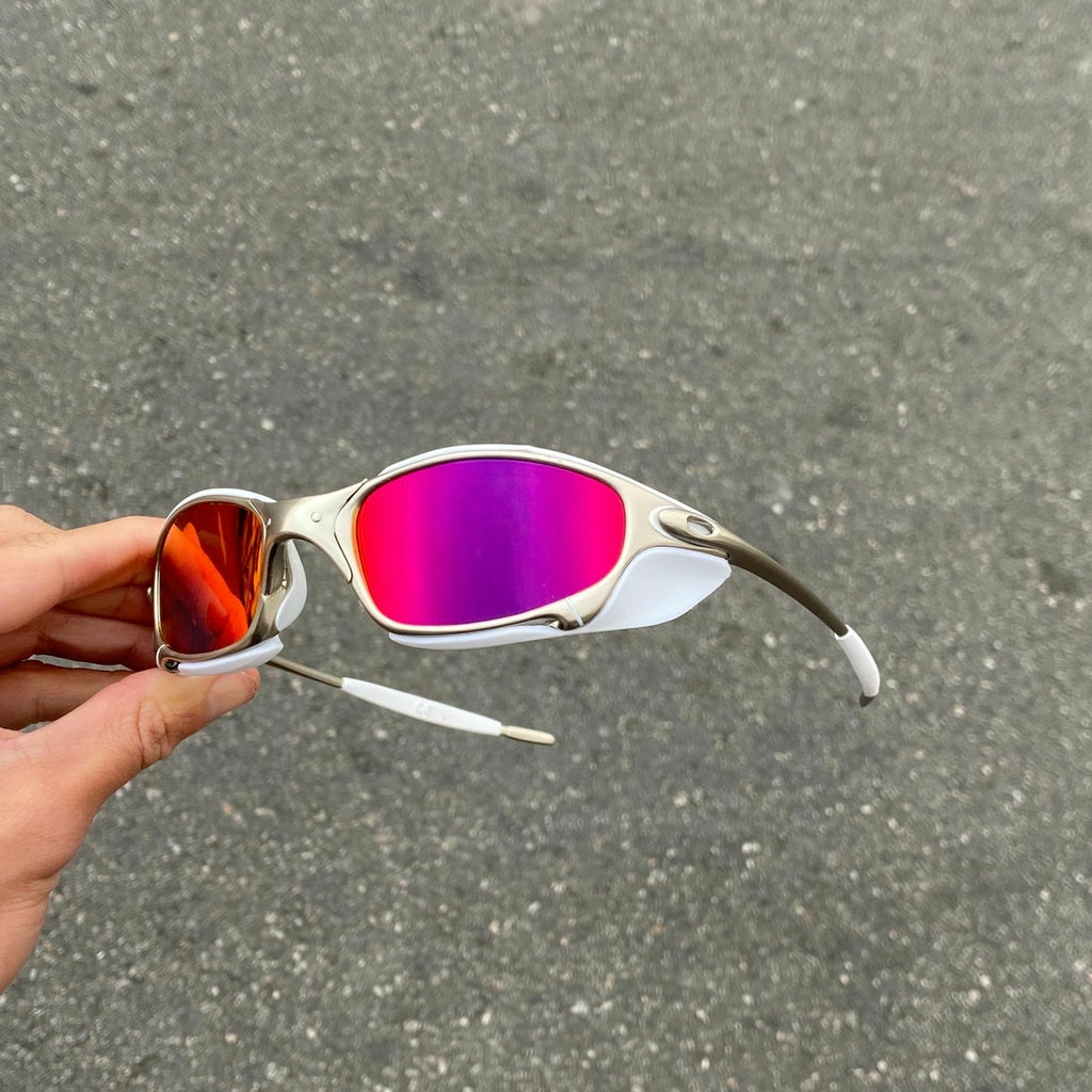 JULIET PLASMA LENTES TANZANITE / KIT BRANCO + SIDE BLINDER BRANCO