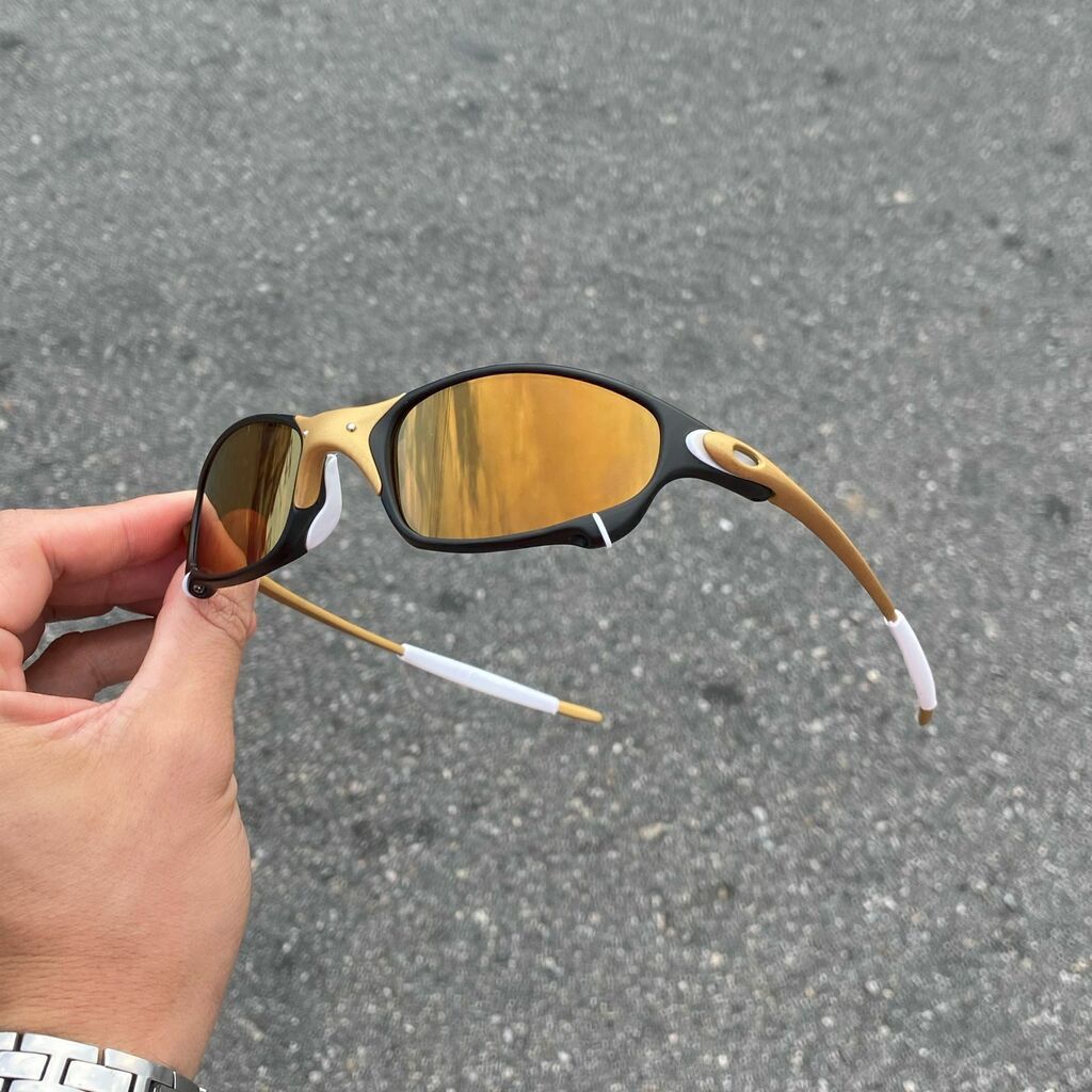 JULIET CORVETTE ARO CARBON LENTES GOLD CAFÉ / KIT BRANCO