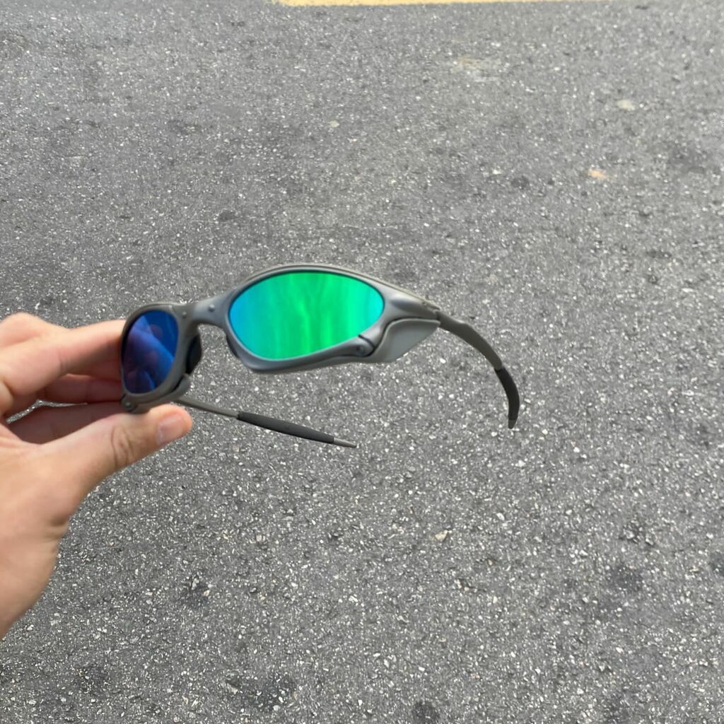 PENNY X-METAL LENTES VERDE + SIDE BLINDER CINZA