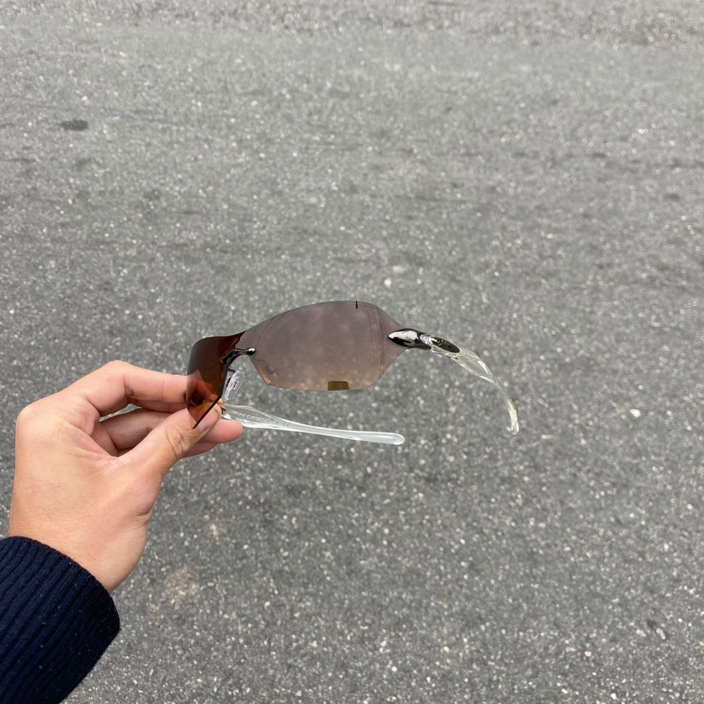 DART BOARD LENTES MARROM PERNINHAS TRANSPARENTE