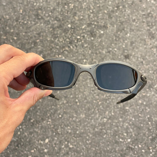 JULIET X METAL LENTES BLAK + SIDE BLINDER CINZA