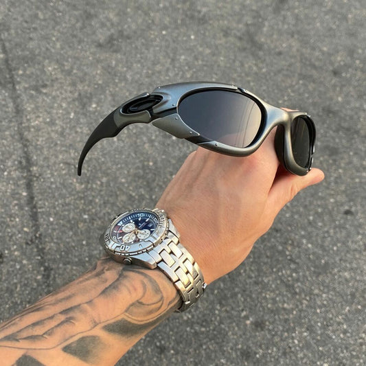PLATE GRAFITE LENTES BLACK SIMBOLO PRETO