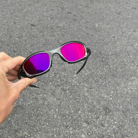 DOUBLE X LENTES TANZANITE + SIDE BLINDER PRETO