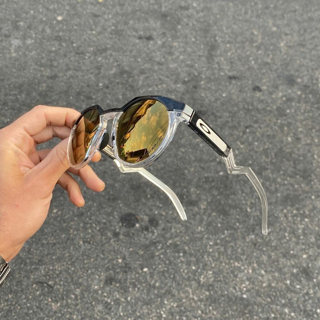 HSTN TRANSPARENTE LENTES GOLD CAFÉ