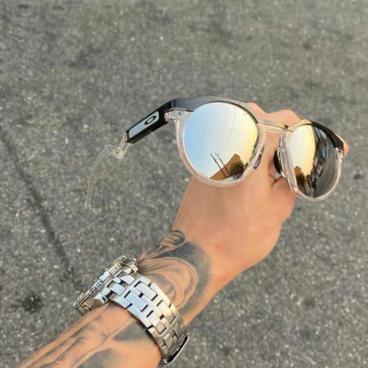 HSTN TRANSPARENTE COM PRETO LENTES ESPELHADO