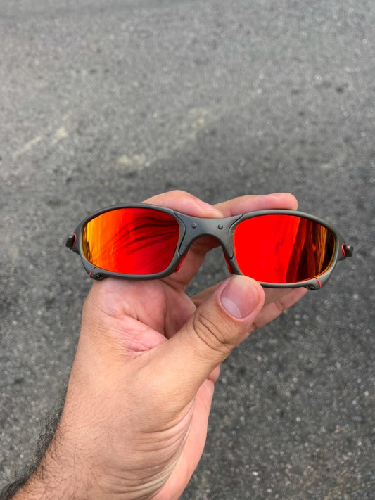 JULIET X METAL LENTES RUBY KIT VERMELHO