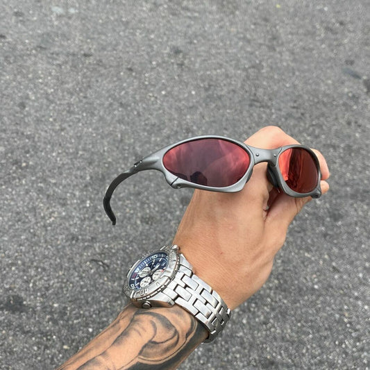 PENNY X METAL LENTES DARK RUBY
