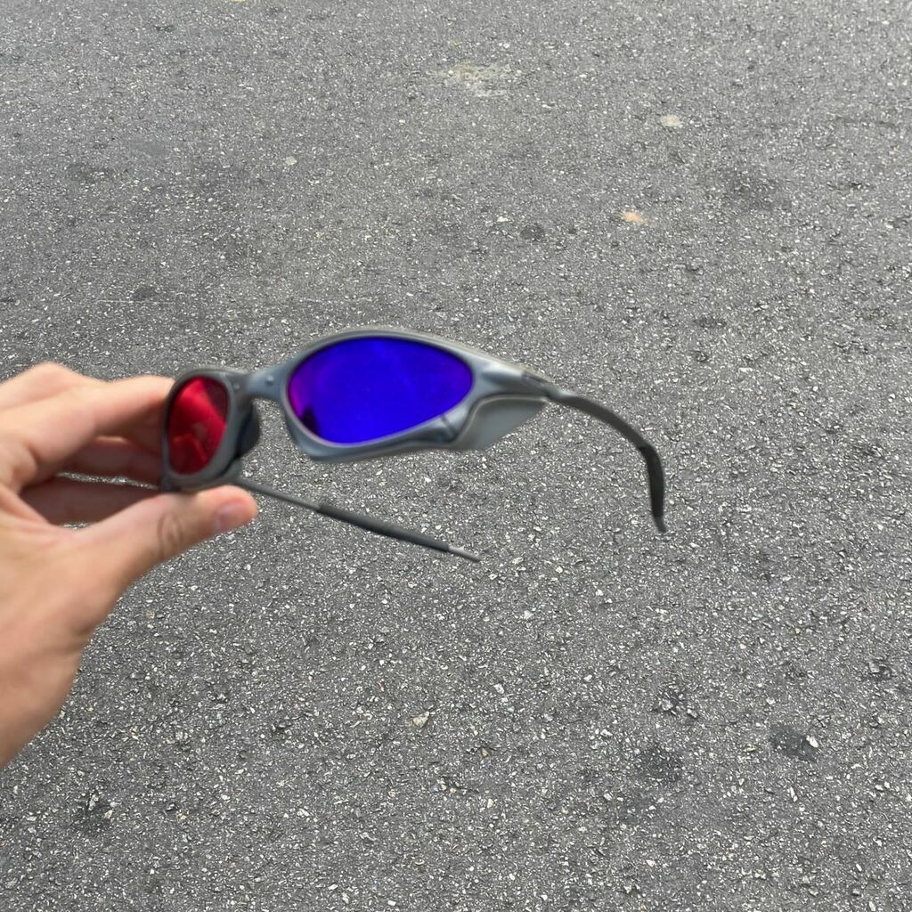 PENNY -METAL LENTES TANZANITE + SIDE BLINDER CINZA