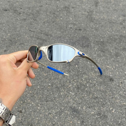 JULIET PLASMA LENTES ESPELHADO / KIT AZUL ESCURO
