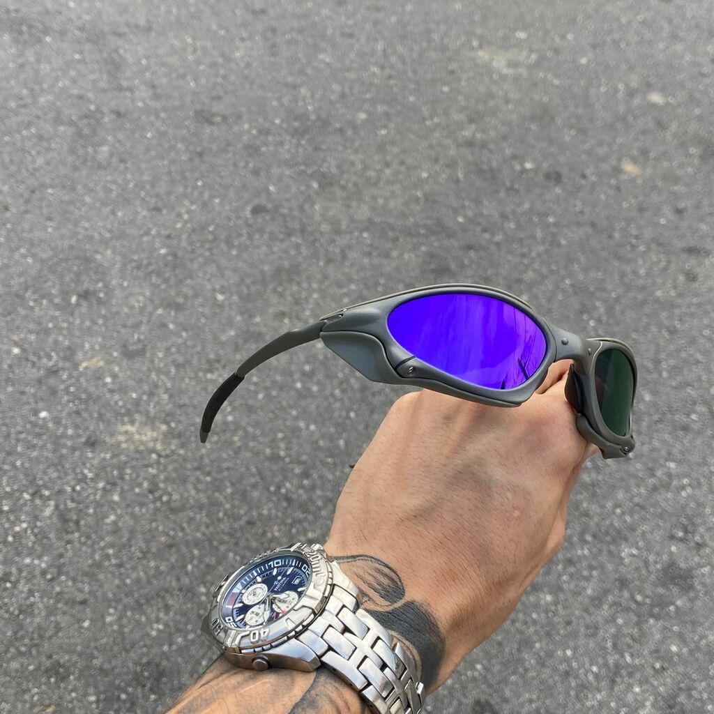 PENNY X-METAL LENTES ROXA + SIDE BLINDER CINZA