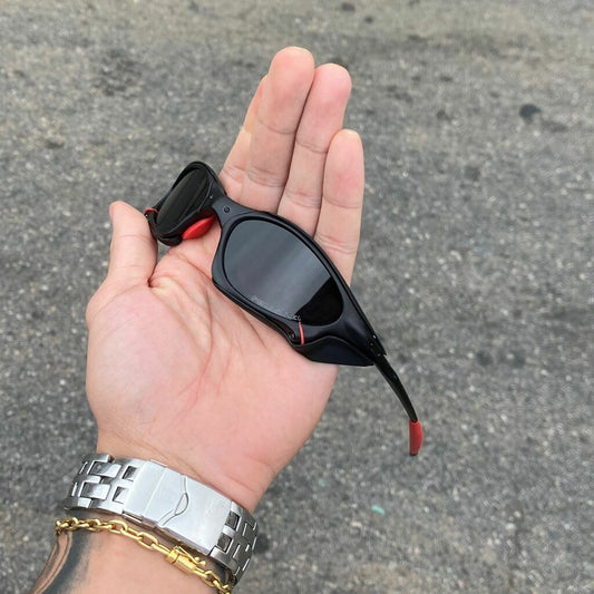 PENNY CARBON LENTES BLACK KIT VERMELHO + SIDE BLINDER PRETO