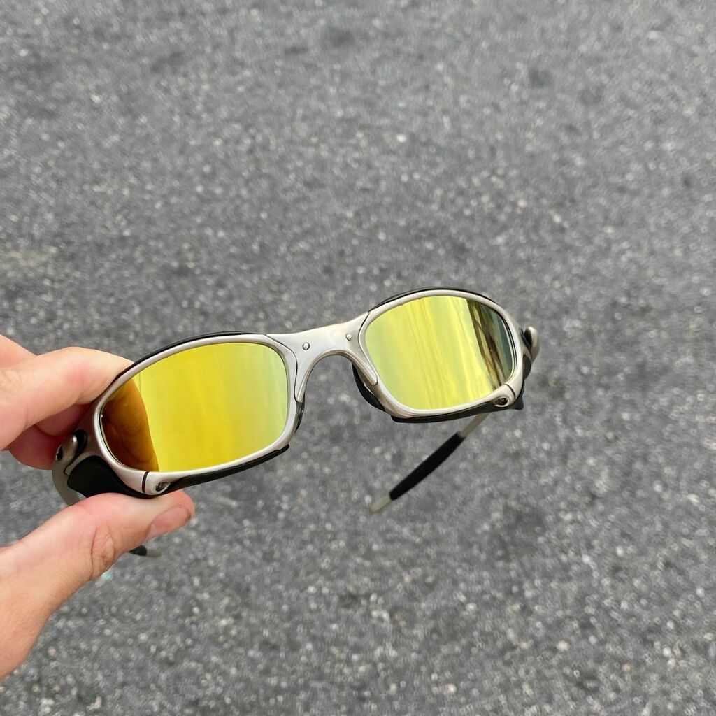 JULIET PLASMA LENTES GOLD + SIDE BLINDER PRETO