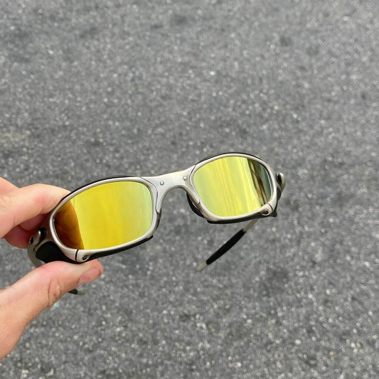 JULIET PLASMA LENTES GOLD + SIDE BLINDER PRETO