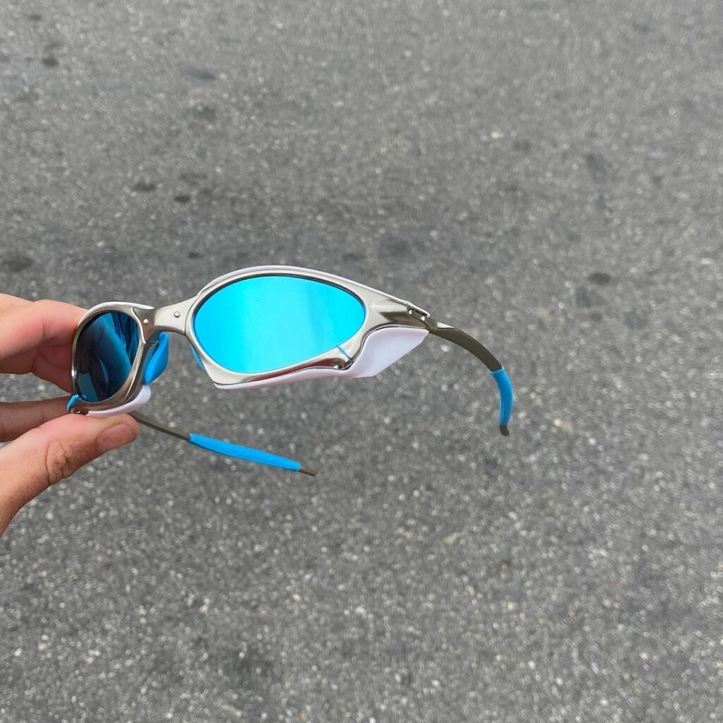 PENNY PLASMA LENTES ICE / KIT AZUL + SIDE BLINDER BRANCO