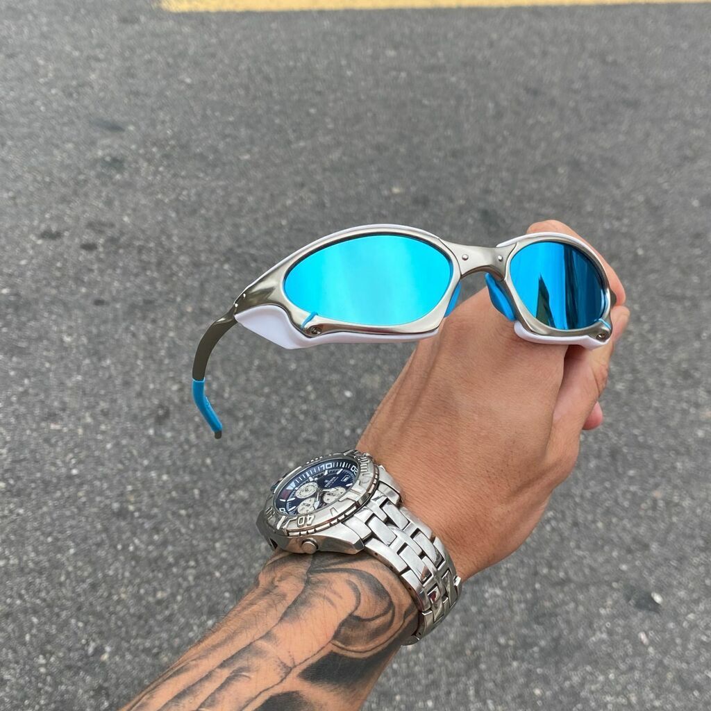 PENNY PLASMA LENTES ICE / KIT AZUL + SIDE BLINDER BRANCO