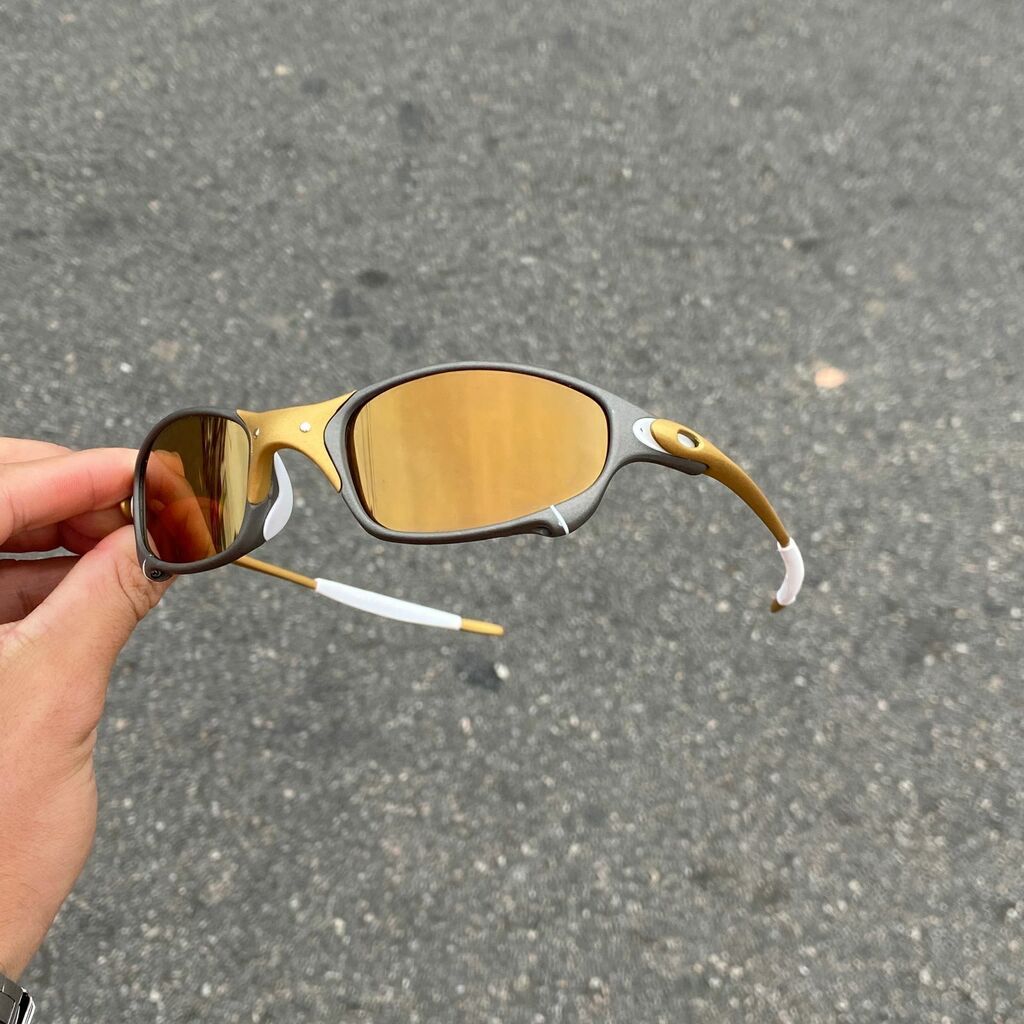 JULIET CORVETTE ARO X METAL LENTES GOLD CAFÉ/ KIT BRANCO