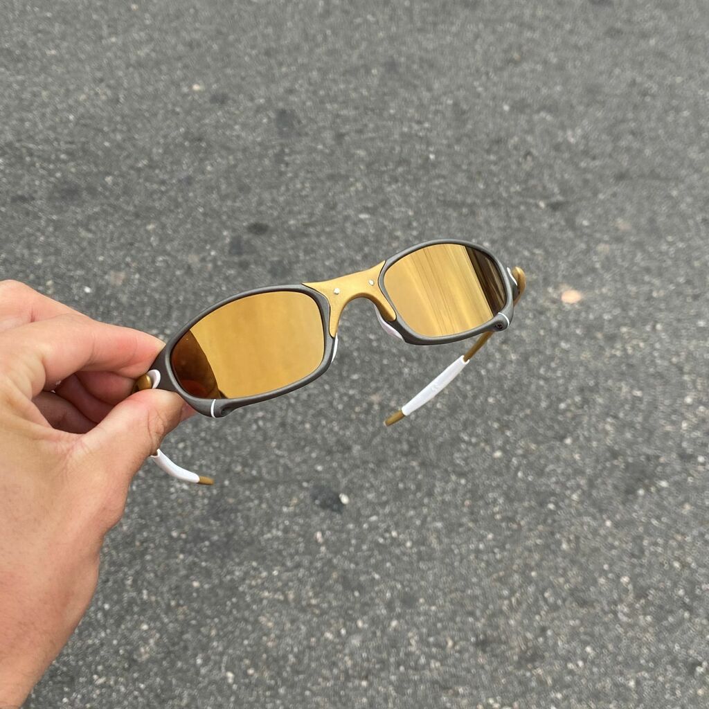 JULIET CORVETTE ARO X METAL LENTES GOLD CAFÉ/ KIT BRANCO