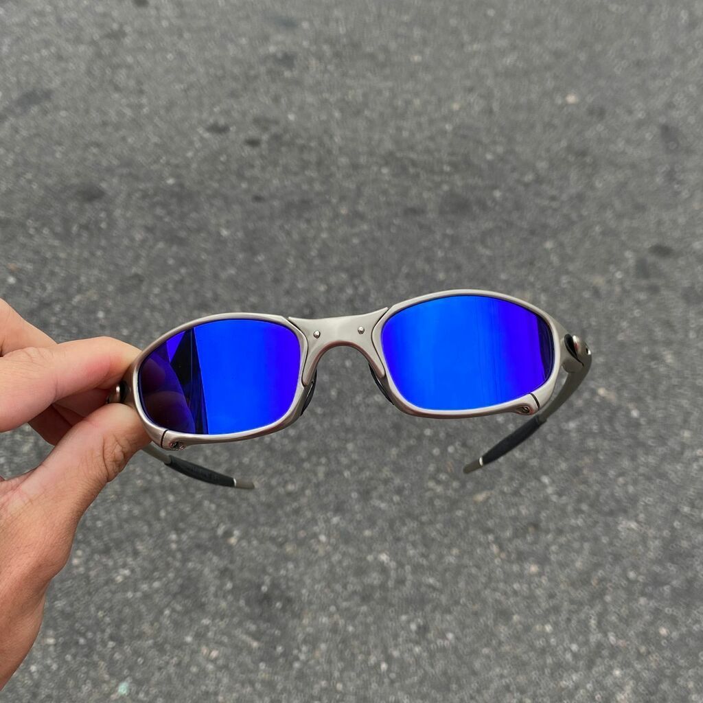 JULIET PLASMA LENTES AZUL ESCURO / KIT PRETO