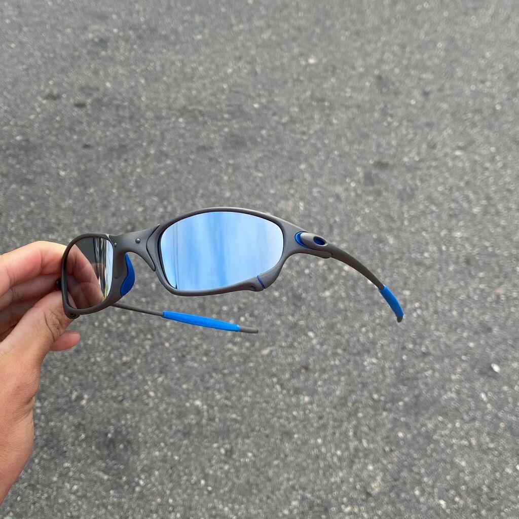 JULIET X METAL LENTES ESPELHADO/ KIT AZUL ESCURO