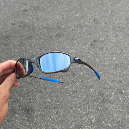 JULIET X METAL LENTES ESPELHADO/ KIT AZUL ESCURO