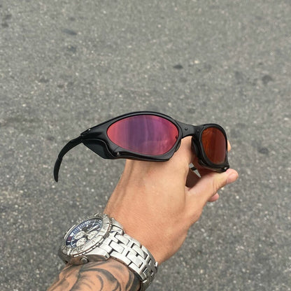 PENNY CARBON LENTES TORCH BRILHO RETO + SIDE BLINDER PRETO