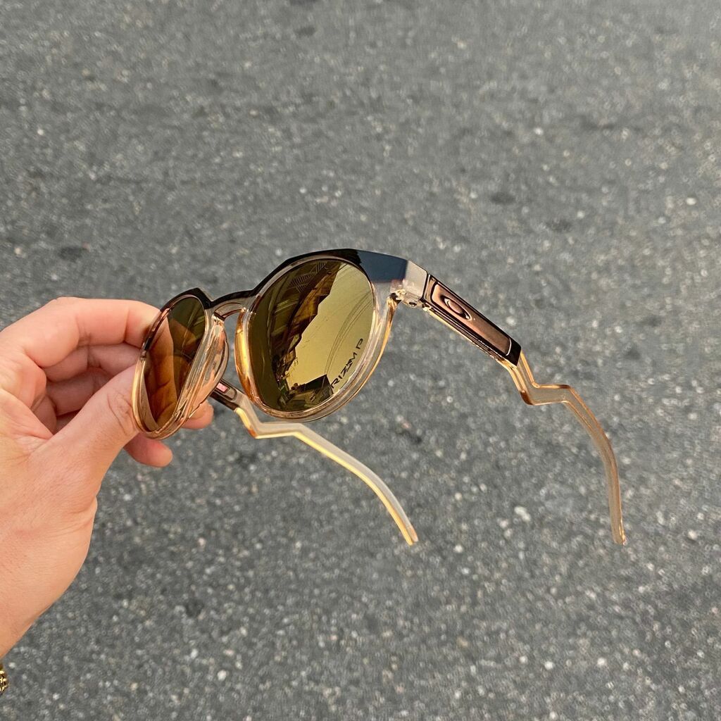 HSTN MARROM LENTES GOLD CAFÉ SÍMBOLO OKL