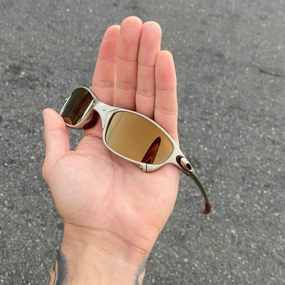 JULIET PLASMA LENTES GOLD CAFÉ KIT MARROM