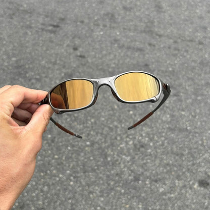 JULIET CHUMBO LENTES GOLD CAFÉ KIT MARROM