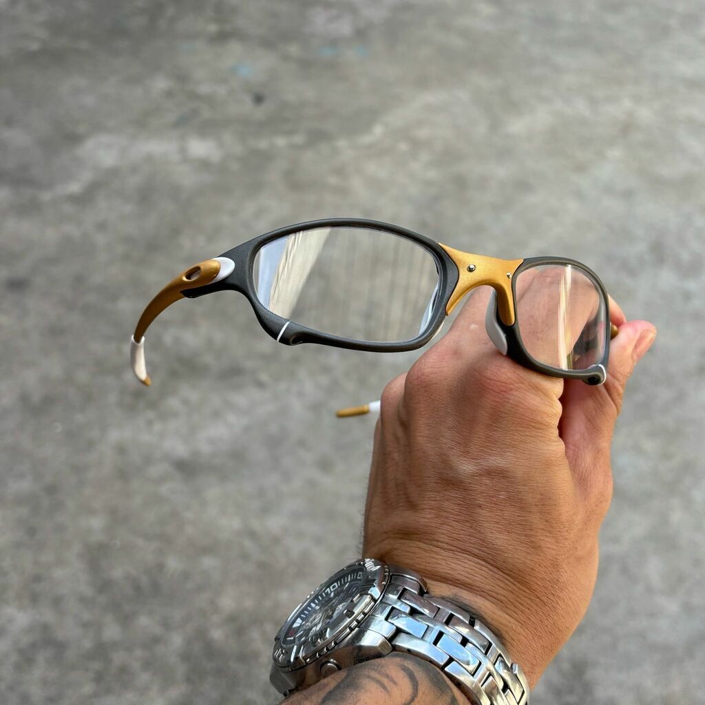 JULIET CORVETTE ARO X METAL LENTES TRANSPARENTE KIT PRETO
