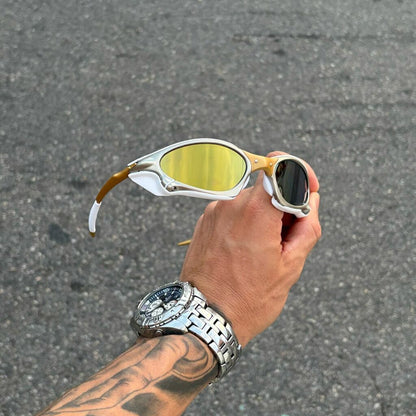 PENNY 24K LENTES GOLD KIT BANCO SIDE BLINDER BRANCO