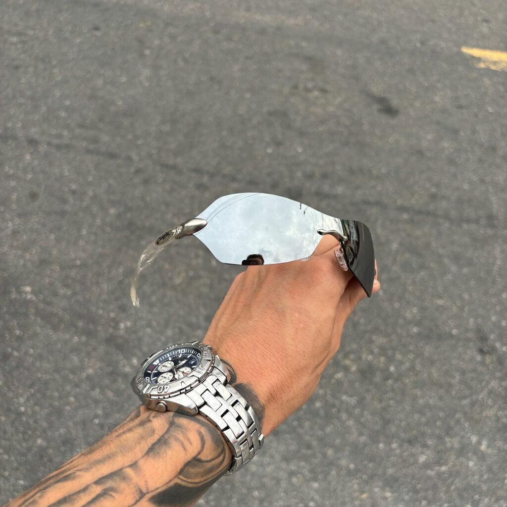 DART BOARD LENTES ESPELHADO HASTES TRANSPARENTE