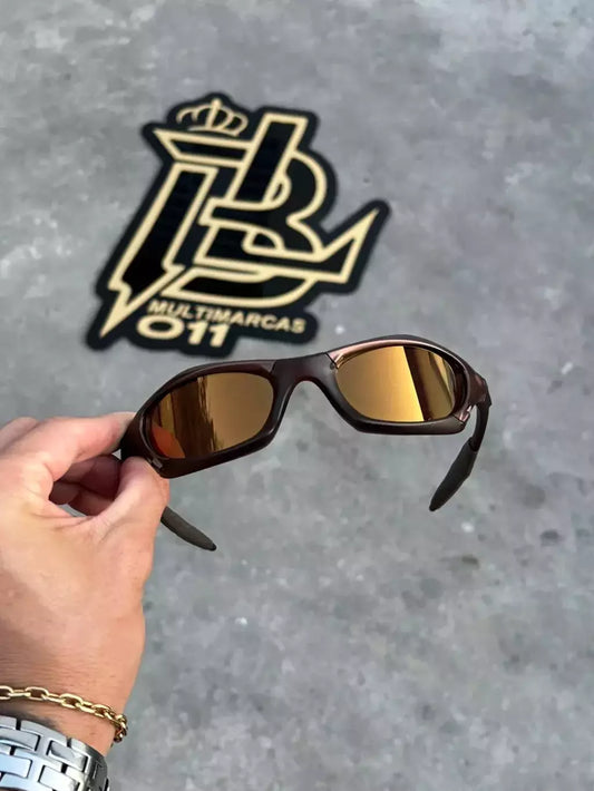 SPLICE MARROM LENTES GOLD CAFÉ