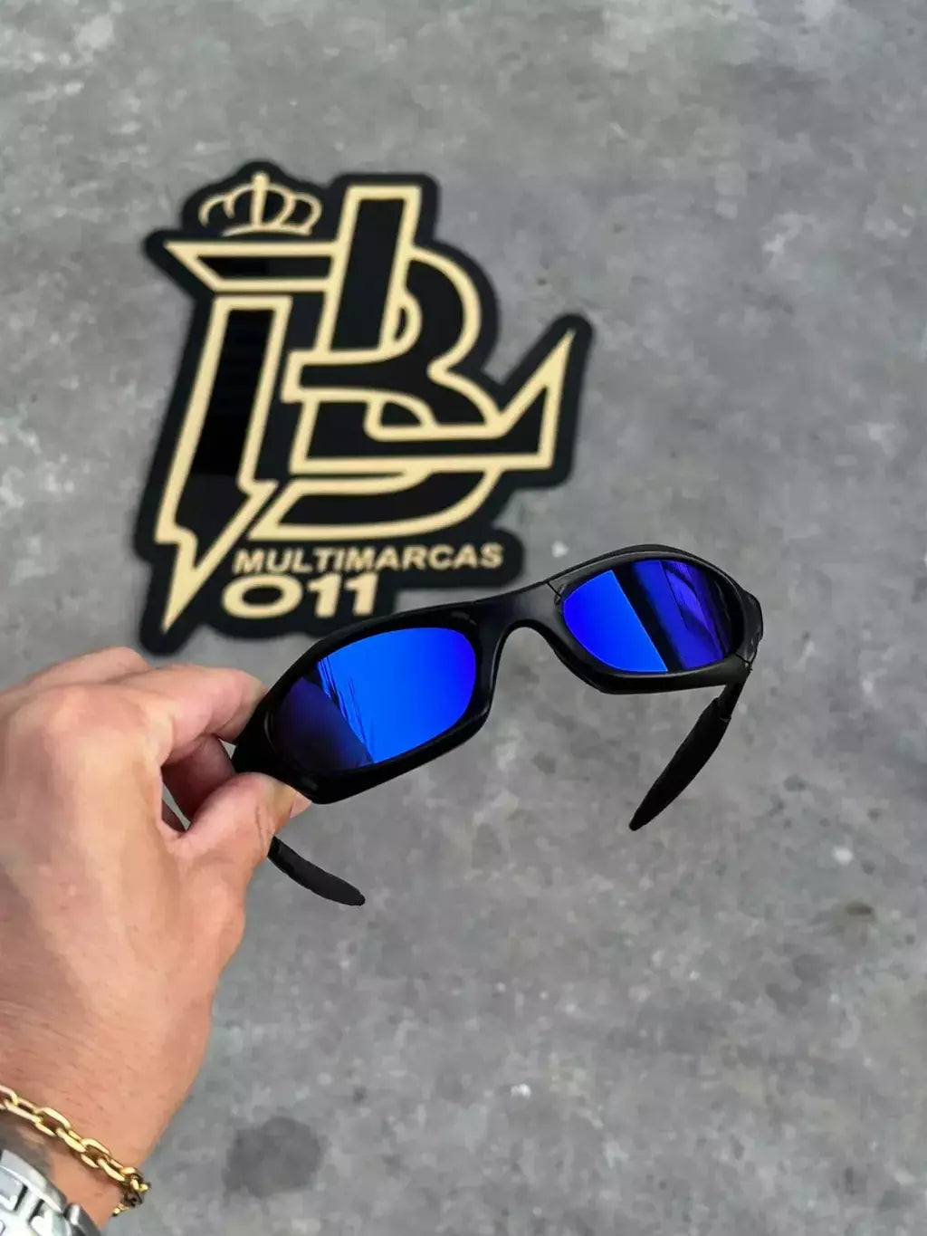 SPLICE PRETO LENTES AZUL ESCURO