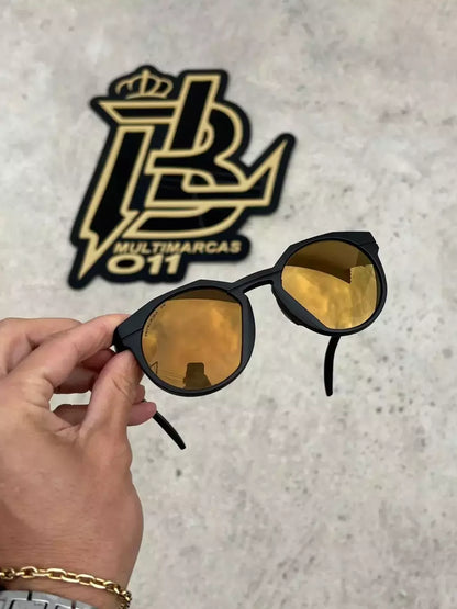 HSTN PRETO LENTES GOLD CAFÉ